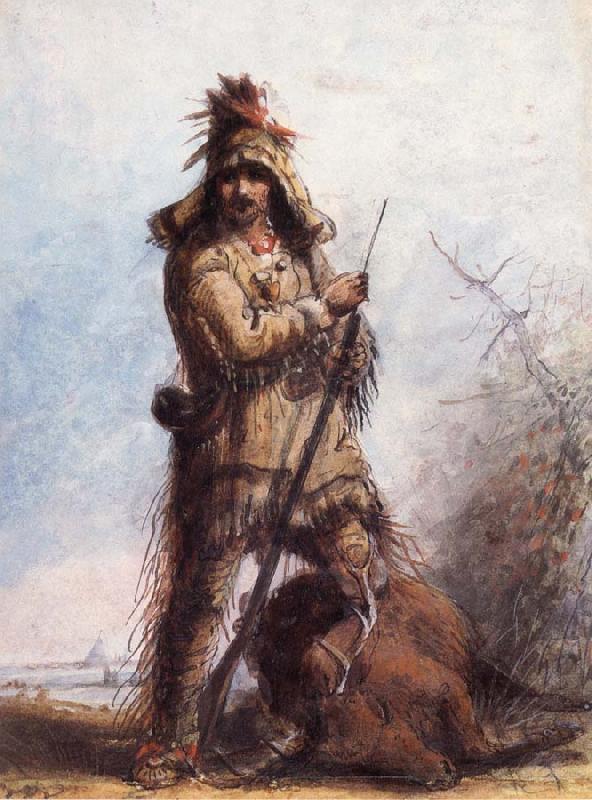 Miller, Alfred Jacob Louis-Rocky Mountain Trapper